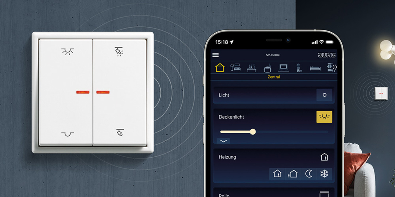 KNX RF Taster bei E-Connect GmbH in Frankfurt am Main